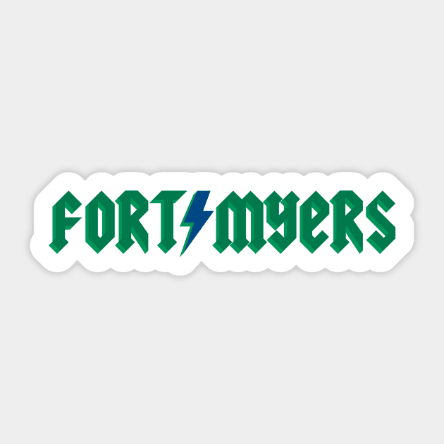 fgcu fort Myers Sticker by Rpadnis